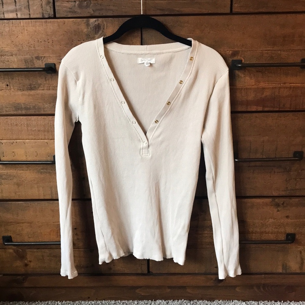 Grey State henley shirt